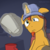 Size: 3341x3332 | Tagged: safe, artist:triplesevens, sunburst, pony, g4, beanie, bedroom, coffee, college, hat, high res, male, solo, younger