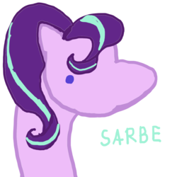 Size: 1500x1500 | Tagged: safe, artist:vitaj, starlight glimmer, pony, g4, 1000 hours in ms paint, female, meme, quality, simple background, solo, transparent background