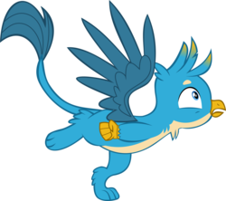 Size: 3630x3230 | Tagged: safe, artist:red4567, gallus, griffon, g4, behaving like a chicken, birb, chicken dance, chickenjack, gallus the rooster, high res, namesake, paws, pun, silly griffon, simple background, transparent background, vector