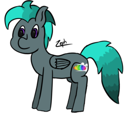 Size: 874x796 | Tagged: safe, artist:zephyr rose, oc, oc only, oc:zephyr rose, pegasus, pony, cutie mark, male, simple background, standing, text, transparent background