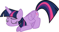 Size: 10000x5477 | Tagged: safe, artist:yunyeyoung, twilight sparkle, alicorn, pony, g4, my little pony: friendship is magic, triple threat, absurd resolution, female, simple background, solo, transparent background, twilight sparkle (alicorn), vector