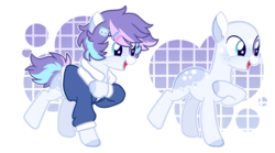 Size: 2337x1301 | Tagged: safe, artist:pandemiamichi, oc, oc only, oc:gary, earth pony, pony, bald, clothes, jacket, male, simple background, solo, stallion, transparent background