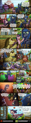 Size: 1000x3955 | Tagged: safe, artist:bonaxor, princess luna, twilight sparkle, alicorn, earth pony, pegasus, pony, unicorn, comic:journey to the lunar republic, g4, baby, baby pony, comic, female, food, male, mare, rock, stallion, tomato, twilight sparkle (alicorn)