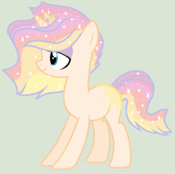 Size: 1776x1760 | Tagged: safe, artist:starfalldawn, oc, oc only, oc:morning glory, pony, unicorn, crown, female, jewelry, mare, offspring, parent:princess celestia, parent:sunburst, parents:celestiburst, regalia, simple background, solo