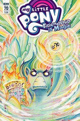 Size: 1054x1600 | Tagged: safe, artist:sara richard, idw, rainbow dash, friendship is magic #70, g4, spoiler:comic, bingo, bingo balls, bingo card, epic, extreme bingo, fire