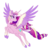 Size: 1823x1878 | Tagged: safe, artist:silkensaddle, princess cadance, alicorn, pony, g4, colored hooves, colored wings, cute, cutedance, female, flying, mare, simple background, smiling, solo, spread wings, transparent background, wings