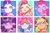 Size: 1000x666 | Tagged: safe, artist:chenxi, applejack, fluttershy, pinkie pie, rainbow dash, rarity, twilight sparkle, alicorn, earth pony, pegasus, pony, unicorn, g4, cute, female, looking at you, mane six, mare, smiling, twilight sparkle (alicorn), watermark