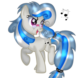 Size: 2048x2048 | Tagged: safe, artist:doraeartdreams-aspy, oc, oc only, oc:musical notes, earth pony, pony, glasses, high res, magical lesbian spawn, music notes, next generation, offspring, parent:octavia melody, parent:vinyl scratch, parents:scratchtavia, simple background, solo, transparent background