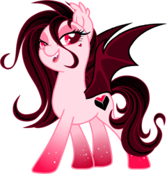 Size: 793x825 | Tagged: safe, artist:mychelle, oc, oc only, oc:strip tease, bat pony, pony, base used, female, mare, movie accurate, simple background, solo, transparent background