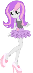 Size: 1000x2182 | Tagged: safe, oc, oc only, oc:amethyst lullaby, equestria girls, g4, equestria girls-ified, high heels, shoes, simple background, solo, transparent background