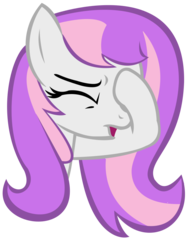 Size: 719x957 | Tagged: safe, oc, oc only, oc:amethyst lullaby, pony, base used, facehoof, simple background, solo, transparent background
