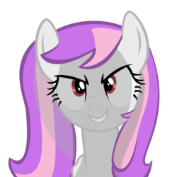 Size: 1024x1024 | Tagged: safe, oc, oc only, oc:amethyst lullaby, pony, evil, red eyes, shadow, simple background, solo, transparent background