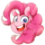 Size: 400x400 | Tagged: safe, artist:tiitcha, pinkie pie, earth pony, pony, g4, bust, cute, diapinkes, female, head only, mare, open mouth, portrait, simple background, solo, transparent background