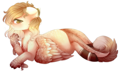 Size: 2819x1697 | Tagged: safe, artist:twinkepaint, oc, oc only, unnamed oc, pegasus, pony, female, mare, paws, prone, simple background, solo, transparent background