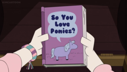 Size: 1280x720 | Tagged: safe, armband, barely pony related, book, bracelet, chest, ducktales, ducktales 2017, friendship bracelet, jewelry, pony reference, speech bubble, spoilers for another series, watermark