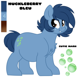 Size: 2000x2000 | Tagged: safe, artist:mulberrytarthorse, oc, oc only, oc:huckleberry bleu, earth pony, pony, chubby, high res, male, reference sheet, simple background, solo, stallion, transparent background