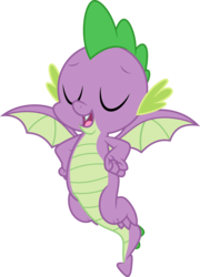 Size: 3602x5000 | Tagged: safe, artist:dashiesparkle, spike, dragon, g4, molt down, .svg available, eyes closed, feet, male, male feet, open mouth, simple background, solo, transparent background, vector, winged spike, wings