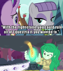 Size: 640x720 | Tagged: safe, edit, edited screencap, screencap, applejack, maud pie, rarity, starlight glimmer, wallflower blush, equestria girls, equestria girls specials, g4, my little pony equestria girls: better together, my little pony equestria girls: forgotten friendship, rock solid friendship, called it, foreshadowing, hilarious in hindsight, memories, memory stone