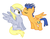 Size: 762x600 | Tagged: safe, artist:themexicanpunisher, derpy hooves, flash sentry, pegasus, pony, g4, base used, derpsentry, female, kissing, male, mare, shipping, simple background, stallion, straight, underp, white background