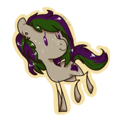 Size: 600x600 | Tagged: safe, artist:laps-sp, oc, oc only, earth pony, pony, chibi, female, mare, simple background, solo, transparent background