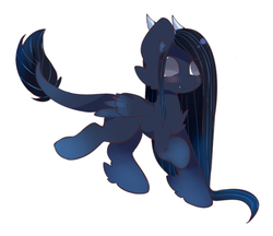 Size: 540x467 | Tagged: safe, artist:fluffleduckle, oc, oc only, pony, simple background, solo, white background