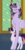 Size: 1486x2926 | Tagged: safe, artist:sparkledashyt, twilight sparkle, alicorn, pony, unicorn, g4, celestial moon, female, filly, long legs, magical lesbian spawn, mother and daughter, offspring, parent:rainbow dash, parent:twilight sparkle, parents:twidash, tongue out, twilight sparkle (alicorn)