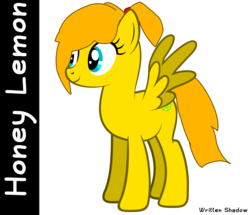 Size: 2353x2020 | Tagged: safe, artist:tawan075, oc, oc only, oc:honey lemon, pegasus, pony, female, high res, mare, solo