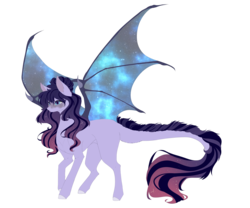 Size: 6000x5000 | Tagged: safe, artist:crazllana, oc, oc only, oc:evening eclipse, bat pony, pony, absurd resolution, female, mare, simple background, solo, transparent background