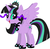 Size: 405x399 | Tagged: safe, artist:quanxaro, artist:selenaede, artist:user15432, twilight sparkle, oc, oc:twivine sparkle, alicorn, pony, g4, alicorn oc, base used, clothes, crown, glowing eyes, hasbro, hasbro studios, jewelry, necklace, oc villain, regalia, shoes, solo, sombra eyes, twilight sparkle (alicorn)