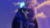 Size: 2667x1500 | Tagged: safe, artist:katputze, edit, princess luna, alicorn, pony, g4, cloud, cloudy, covering, covering mouth, cute, female, floppy ears, flower, flower in hair, lidded eyes, lunabetes, mare, missing accessory, outdoors, raised hoof, raised leg, sky, smiling, solo, spread wings, stars, wallpaper, wallpaper edit, wings