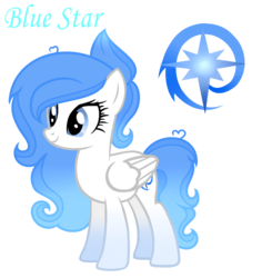 Size: 1324x1352 | Tagged: safe, artist:starglaxy, oc, oc only, oc:blue star, pegasus, pony, female, mare, show accurate, simple background, solo, transparent background