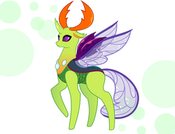 Size: 1547x1189 | Tagged: safe, artist:alpaca-pharaoh, thorax, changedling, changeling, g4, king thorax, male, solo