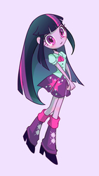 Size: 1500x2668 | Tagged: safe, artist:bbtasu, twilight sparkle, alicorn, human, equestria girls, g4, clothes, cute, female, high heels, leg warmers, looking at you, moe, pleated skirt, shoes, simple background, skirt, solo, twilight sparkle (alicorn)