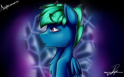 Size: 1600x1000 | Tagged: safe, artist:supermoix, oc, oc:supermoix, pegasus, pony, profile, simple background