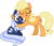 Size: 9567x8289 | Tagged: safe, artist:estories, applejack, oc, oc:silverlay, earth pony, original species, pony, umbra pony, unicorn, g4, absurd resolution, canon x oc, female, hatless, lesbian, mare, missing accessory, shipping, silverjack, simple background, transparent background, vector