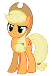 Size: 4839x7000 | Tagged: safe, artist:estories, applejack, earth pony, pony, g4, absurd resolution, female, simple background, solo, transparent background, vector