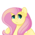 Size: 512x512 | Tagged: safe, artist:ottcat23, fluttershy, pony, g4, female, mare, simple background, solo, white background