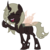 Size: 4688x4688 | Tagged: safe, artist:besttubahorse, oc, oc only, oc:asphodel, changeling, absurd resolution, changeling oc, cute, one eye closed, raised hoof, simple background, solo, transparent background, white changeling, wink