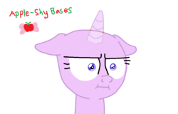 Size: 859x551 | Tagged: safe, artist:apple-shy, starlight glimmer, g4, marks for effort, my little pony: friendship is magic, base, faic, i mean i see, meme, solo