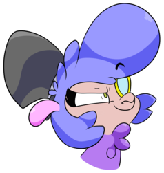 Size: 1926x2025 | Tagged: safe, artist:chaosllama, oc, oc only, llama, bust, cartoony, fluffy, hat, monocle, non-pony oc, simple background, smiling, smirk, top hat, transparent background