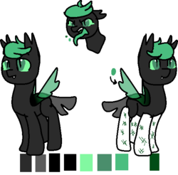 Size: 534x526 | Tagged: safe, artist:nootaz, oc, oc only, oc:night fang, pony, commission, reference sheet, simple background, solo, transparent background