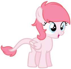 Size: 600x584 | Tagged: safe, artist:crystalponyart7669, oc, oc only, oc:twinkletoes, pegasus, pony, female, filly, simple background, solo, transparent background