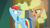 Size: 1280x720 | Tagged: safe, screencap, applejack, rainbow dash, g4, grannies gone wild, my little pony: friendship is magic, appleghost, disembodied head, floating head, head