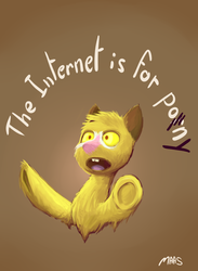 Size: 1160x1586 | Tagged: safe, artist:sea-maas, oc, oc only, avenue q, fluffy, male, parody, quote, shout