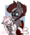 Size: 494x580 | Tagged: safe, artist:pastel-pony-princess, oc, oc only, oc:kinky binkie, oc:wraith ghostwing, bat pony, ageplay, bat pony oc, bow, hair bow, little play, pacifier, simple background, transparent background