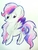 Size: 1467x1941 | Tagged: safe, artist:sumi-mlp25, oc, oc only, oc:scintillalight, pegasus, pony, looking at you, request, solo, traditional art