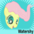 Size: 819x819 | Tagged: safe, artist:sb1991, derpibooru exclusive, fluttershy, pegasus, pony, derpibooru, g4, meme, meta, spoilered image joke, underwater, watershy