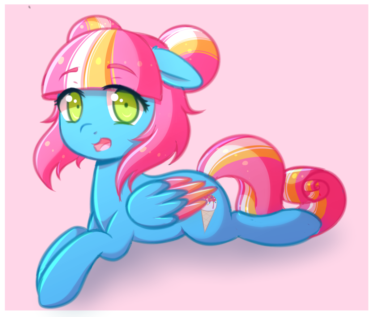 Mlp Oc Raspberry Daylight #1766238 - safe, artist:fluffymaiden, oc, oc only, oc:raspberry sherbet ...