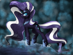 Size: 2048x1536 | Tagged: safe, artist:melonseed11, nightmare rarity, pony, g4, female, solo