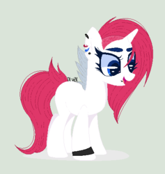 Size: 443x468 | Tagged: safe, artist:dl-ai2k, oc, oc only, pony, unicorn, base used, female, mare, simple background, solo